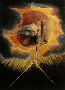 William Blake The Ancient of Days,frontispiece for Europe,a Prophecy (mk19) oil painting